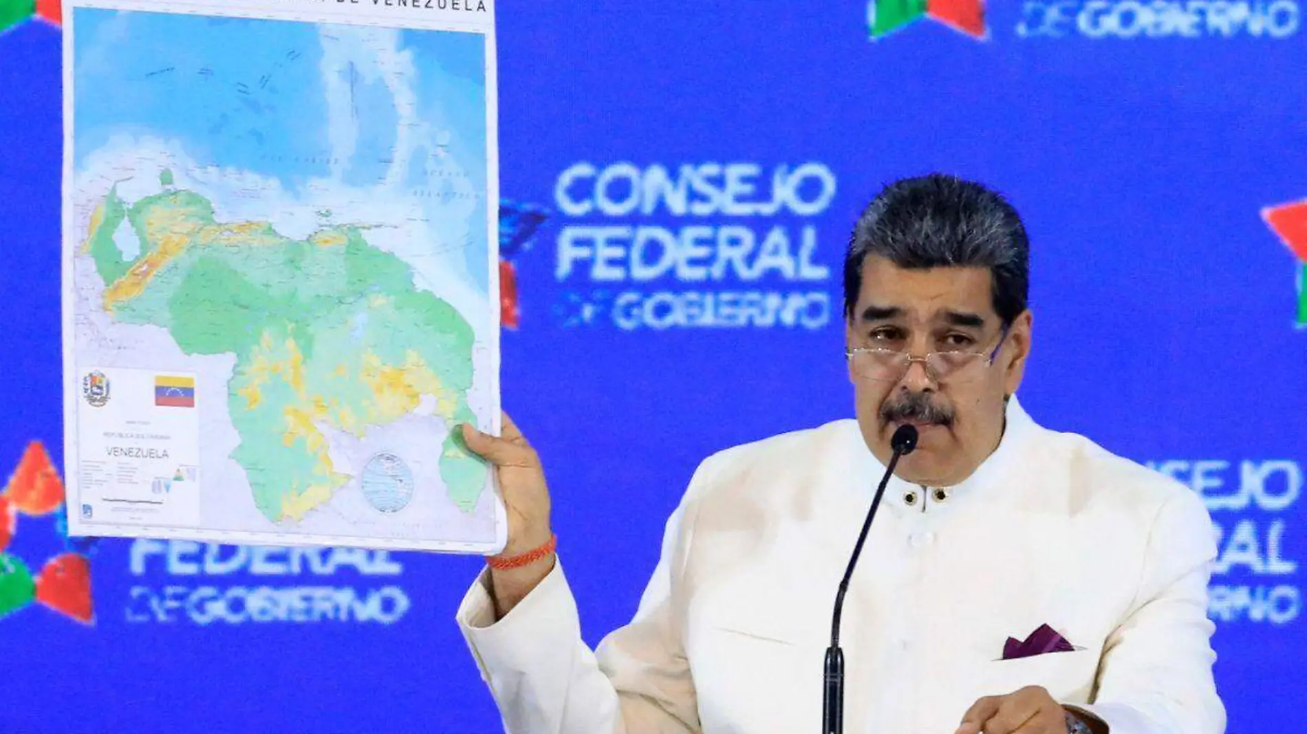 Maduro envía ley para crear nuevo estado en el territorio en disputa con Guyana